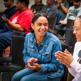 Students at Pacific Welcome 6