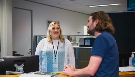 Enrolments Desk Interaction
